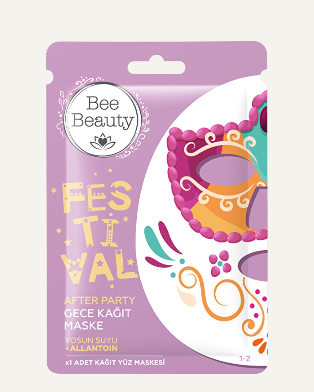 Masque en Tissu Bee Beauty After Party