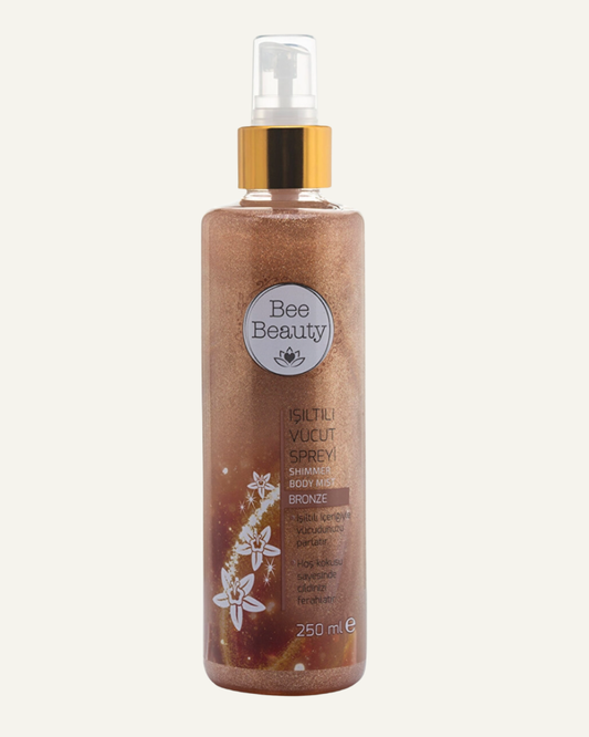 Spray Corporel Scintillant Bee Beauty Bronze – 250 ml