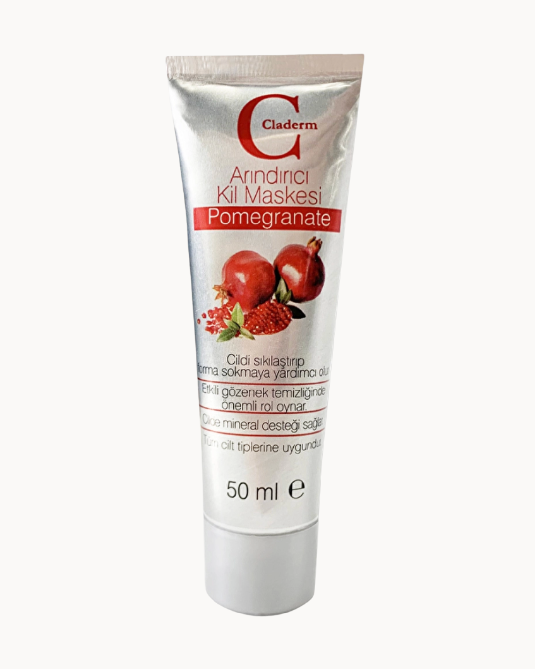 Claderm Masque Visage à l’Argile Pure – 50 ml