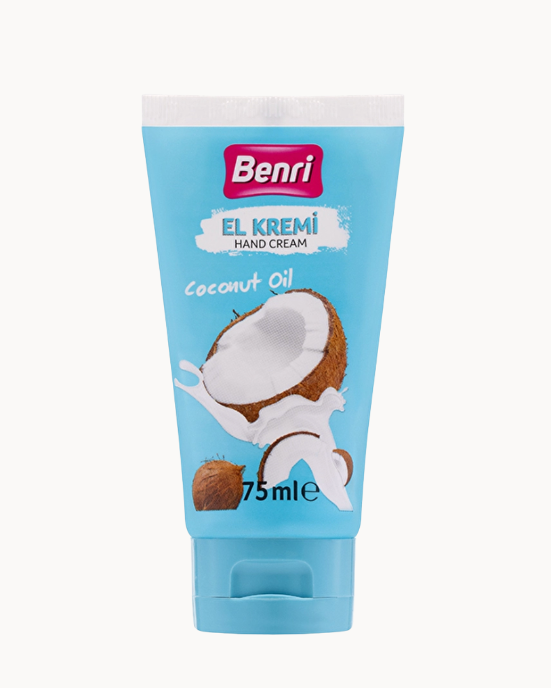 Benri Crème Mains à l’Huile de Coco – 75 ml